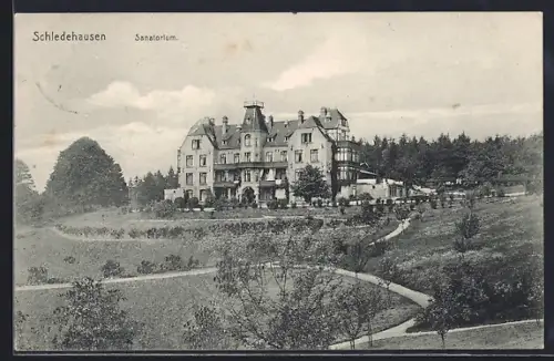 AK Schledehausen / Osnabrück, Sanatorium