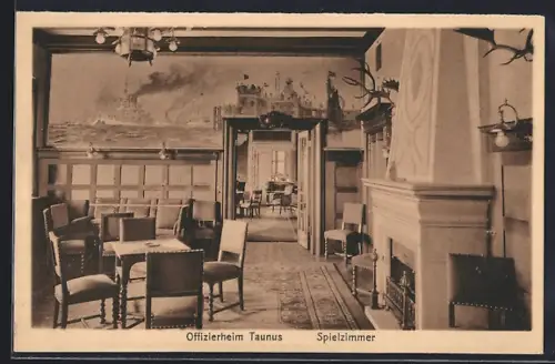 AK Falkenstein, Offizierheim Taunus, Spielzimmer