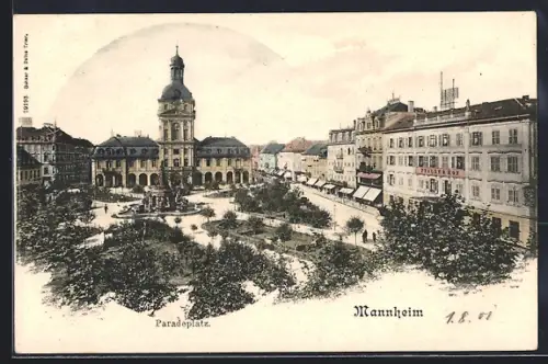 AK Mannheim, Paradeplatz
