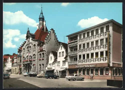 AK Grossalmerode /Kassel, Rathaus, Kreissparkasse