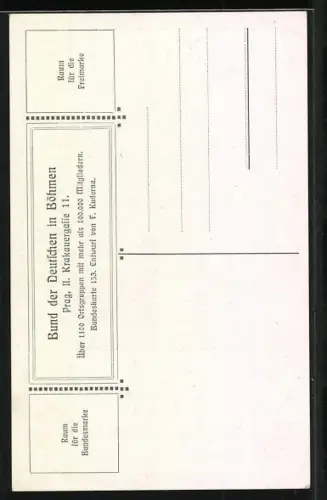 AK Das Reh, Reiter sieht im Garten eine junge Frau