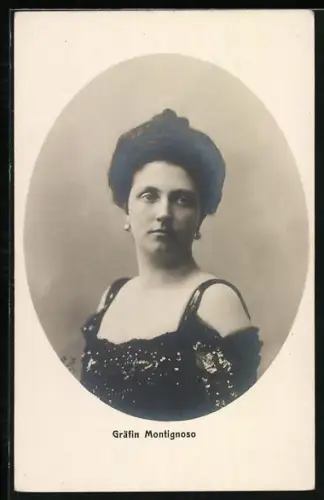 AK Porträt Kronprinzessin Luise von Sachsen