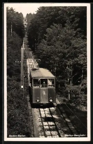 AK Baden-Baden, Merkur-Bahn, Bergbahn