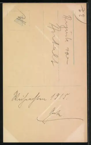 AK Prinz Joachim von Preussen nebst Braut beim Spaziergang