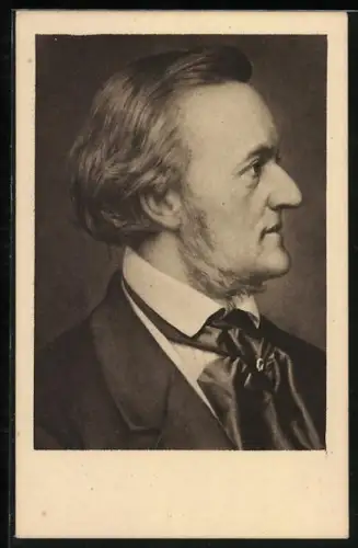 AK Komponist Richard Wagner im Profil
