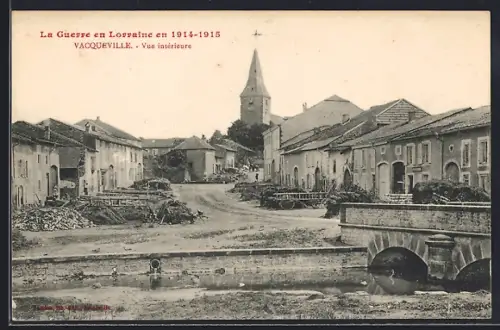 AK Vacqueville, Vue intérieure