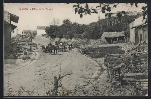 AK Parroy, L`Entrée du Village