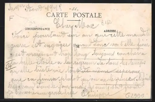 AK Parroy, L`Entrée du Village