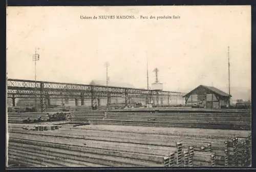 AK Neuves-Maisons, Usines de Neuves-Maisons, Parc des produits finis