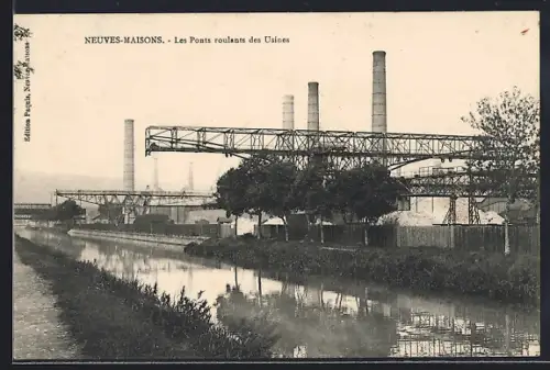 AK Neuves-Maisons, Les Ponts roulants des Usines