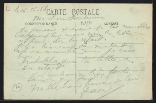 AK Lunéville, Avenue des Vosges