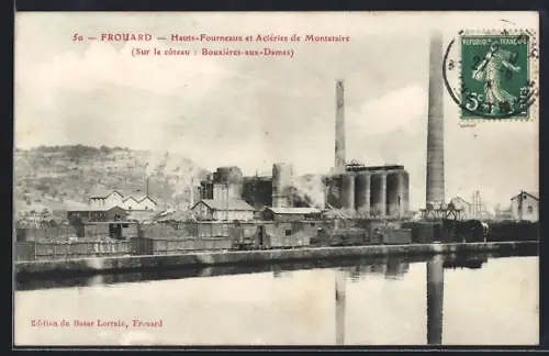 AK Frouard, Hauts-Fourneaux et Aciéries de Montataire, Sur le côteau, Bouxières-aux-Dames