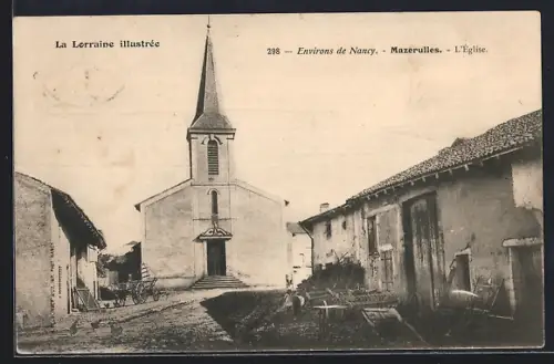 AK Mazerulles, L`Église