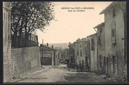 AK Norroy-lès-Pont-à-Mousson, Rue du Château
