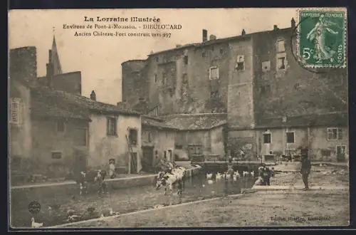 AK Dieulouard, Ancien Château-Fort construit vers 997