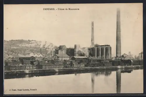 AK Frouard, Usines de Montataire et reflet sur l`eau