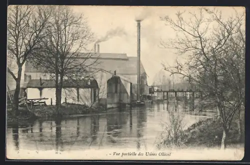 AK Ollivet, Vue partielle des Usines Ollivet