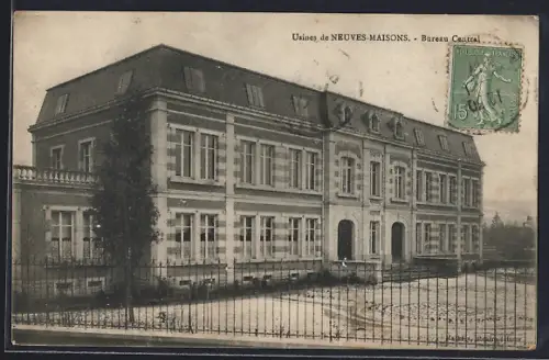 AK Neuves-Maisons, Usines de Neuves-Maisons, Bureau Central