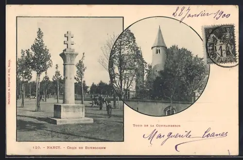 AK Nancy, Croix de Bourgogne et Tour de la Commanderie