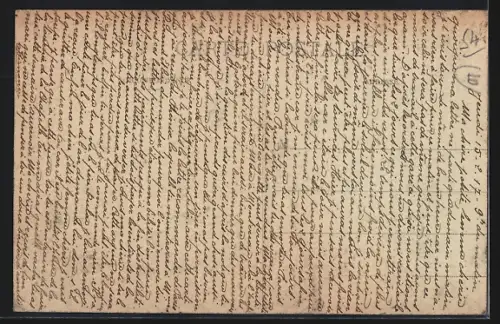 AK Magnières, Rue de l`Église avec vue sur l`église et les bâtiments environnants