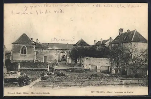 AK Maidières, Cour Casenove et Mairie