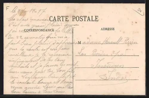 AK Migneville, Migneville bombardé