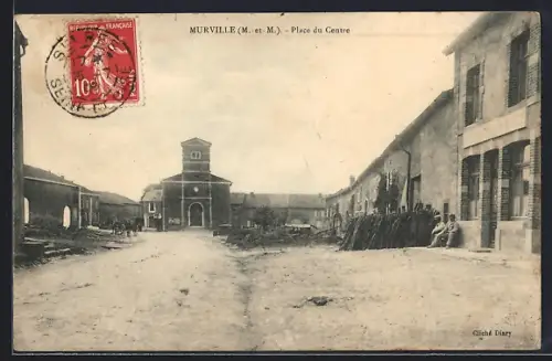 AK Murville /M.-et-M., Place du Centre