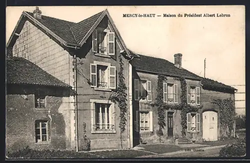 AK Mercy-le-Haut, Maison du Président Albert Lebrun