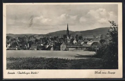 AK Oesede /Teutoburger Wald, Blick vom Knapp