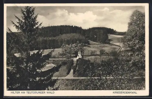 AK Hilter am Teutoburger Wald, Kriegerdenkmal