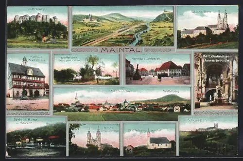 AK Maintal, Staffelerberg, Schloss Banz, Vierzehnheiligen, Rathaus Staffelstein