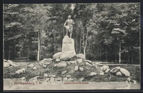 AK Bad Lauterberg i. H., Wissmann-Denkmal