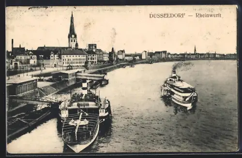 AK Düsseldorf, Rheinwerft