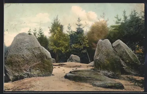 AK Ahlhorner Heide, Steingruppe der Visbeker Braut
