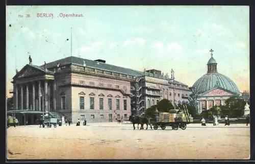 AK Berlin, Opernhaus Unter den Linden
