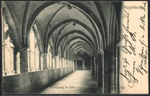 AK Magdeburg, Kreuzgang im Dom