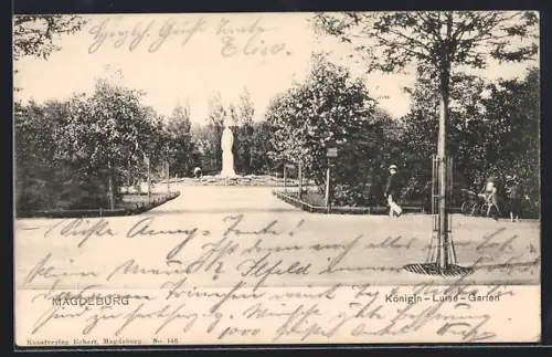 AK Magdeburg, Königin-Luise-Garten