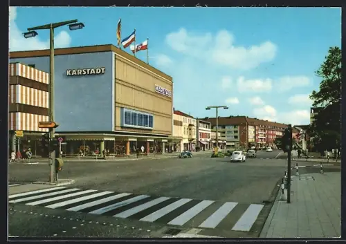 AK Neumünster, Karstadt-Einkaufszentrum, Kuhberg