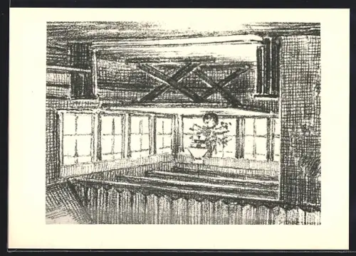 AK Kiel, Innenansicht der Hoburg