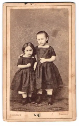 Fotografie Ed. Schulz, Barmen, Steinweg, Kinder der Marie Zinn