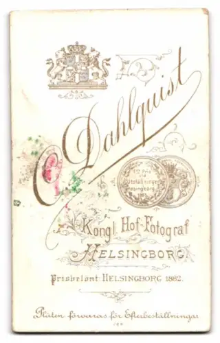 Fotografie C. Dahlquist, Helsingborg, Signe und ihre Schwester