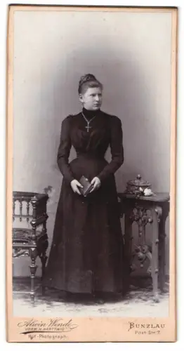 Fotografie Alwin Wende, Bunzlau, Post-Str. 7, Elsa Rinke-Söef