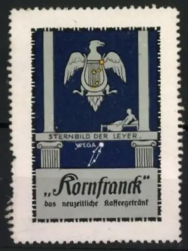 Reklamemarke Kornfranck, Das neuzeitliche Kaffeegetränk, Sternbild der Leier