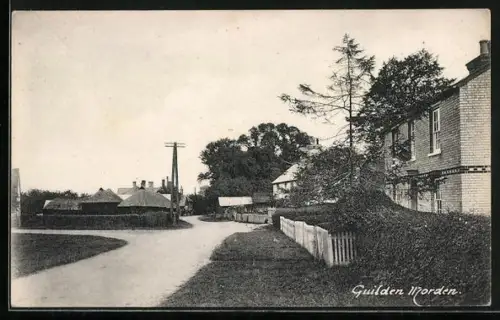 AK Guilden Morden, Partial view of the village