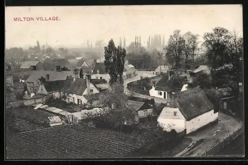 AK Milton Village, Bird`s eye view of the village