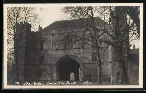 AK Ely, The Porta from the park