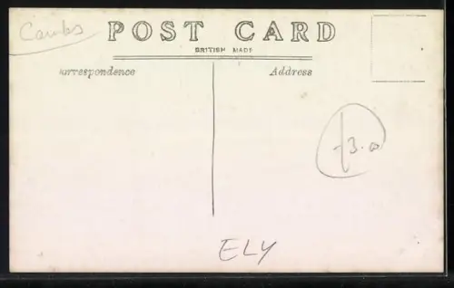 AK Ely, The Porta from the park