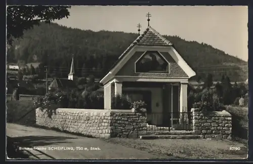 AK Scheifling, Kapelle und Kirche