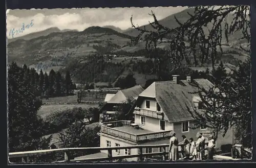 AK Rinegg, Gastwirtschaft und Pension Kirchenwirt, Bes. O.u.M. Krapfl