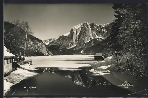 AK Alt-Aussee, Seepartie im Winter